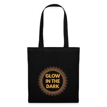 Eclipse, le soleil, cadeaux, T-shirt - Sac en tissu - noir - Devant