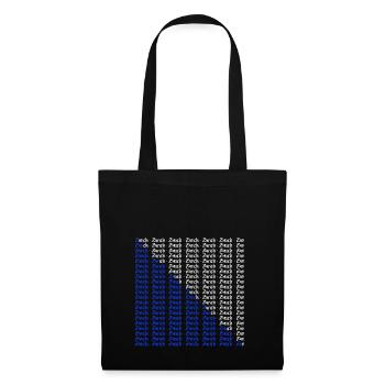Zurich city canton design coat of arms font - Tote Bag - black - Front