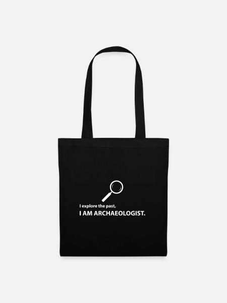 Ich bin Archäologe! - Stoffbeutel - Schwarz