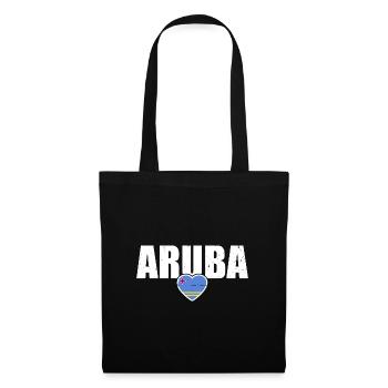 Aruba Aruban Flag Proud Aruban - Tote Bag - black - Front