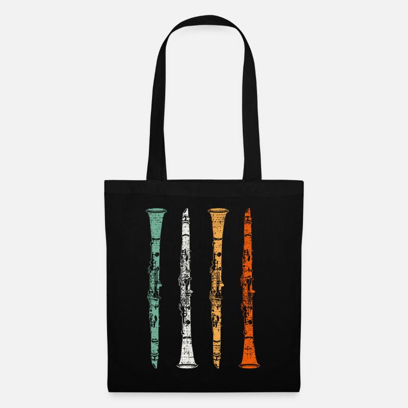Clarinetten Lehrerin - Stoffbeutel - Schwarz