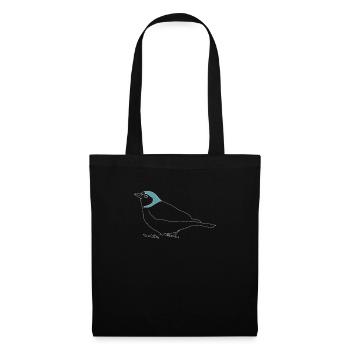 Buchfink - Sac en tissu - noir - Devant