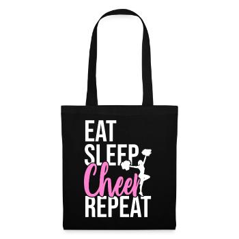 cheerleading - Sac en tissu - noir - Devant