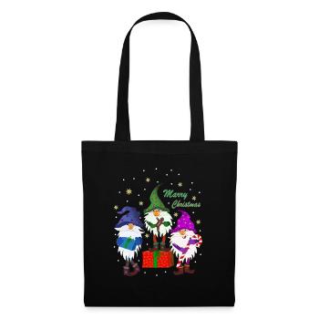 Christmas gnomes goblins gnomes Christmas gnomes - Tote Bag - black - Front