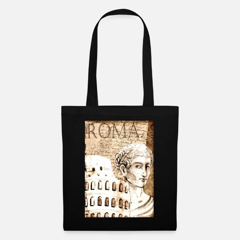 ITALIEN ROM - JULIUS - Stoffbeutel - Schwarz