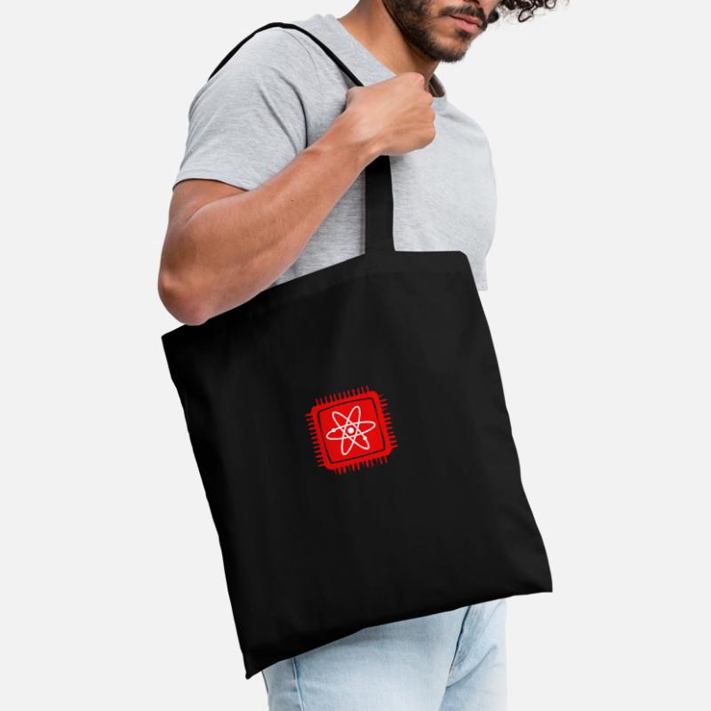 Quantum Computer Quantum Computer Physics Atom Chip Tote Bag