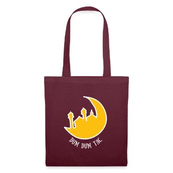 Arab Moon - Tote Bag - burgundy - Front