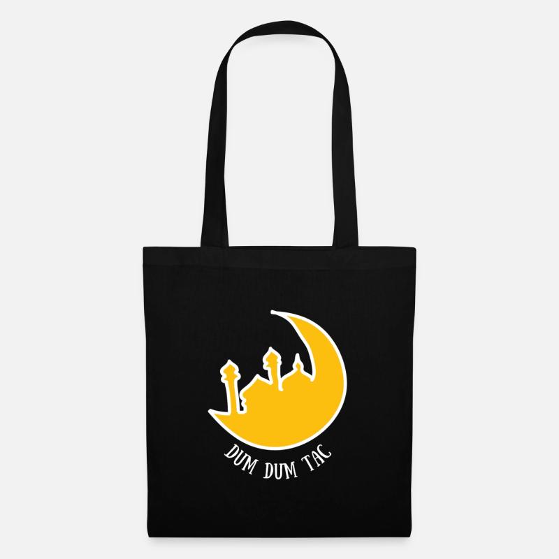 Arabischer Mond - Stoffbeutel - Schwarz