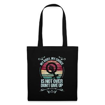 My body, my choice - Tote Bag - black - Front