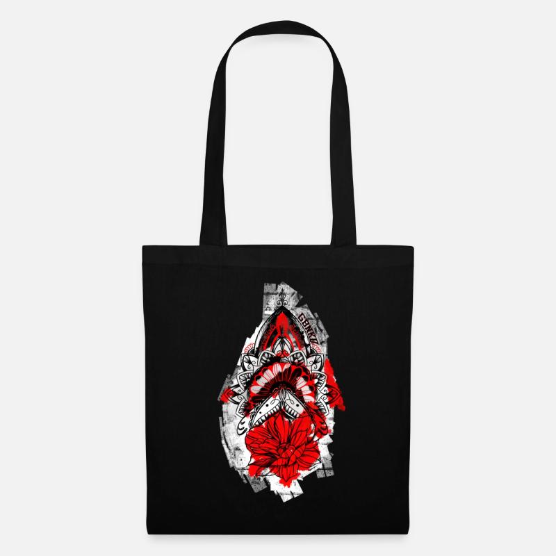 The moth - Tote Bag - black