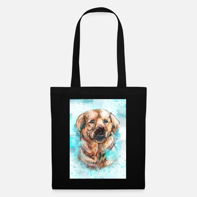 Labrador - Tote Bag - black