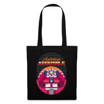 Transformers G1 Optimus Prime Autobots Assemble - Sac en tissu - noir - Devant