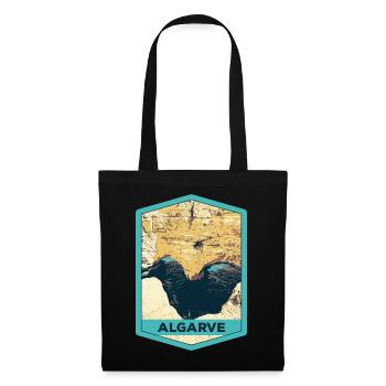Illustration of Les Arcs Marinha Beach - Algarve - Tote Bag - black - Front
