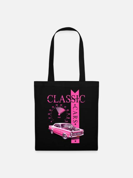Classic Car - Stoffbeutel - Schwarz