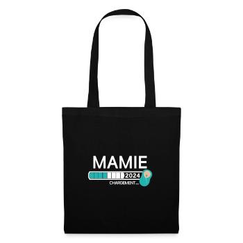 Mamie 2024 Chargement... - Sac en tissu - noir - Devant