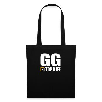 GG Top Diff Gamer Gaming - Sac en tissu - noir - Devant