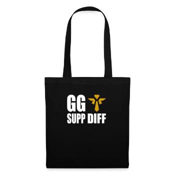 GG Supp Diff Gamer Gaming - Sac en tissu - noir - Devant