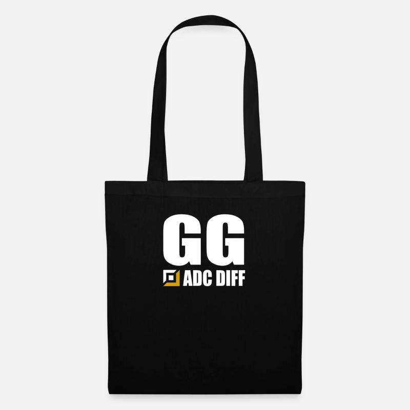 GG Adc Diff Gamer Gaming - Sac en tissu - noir