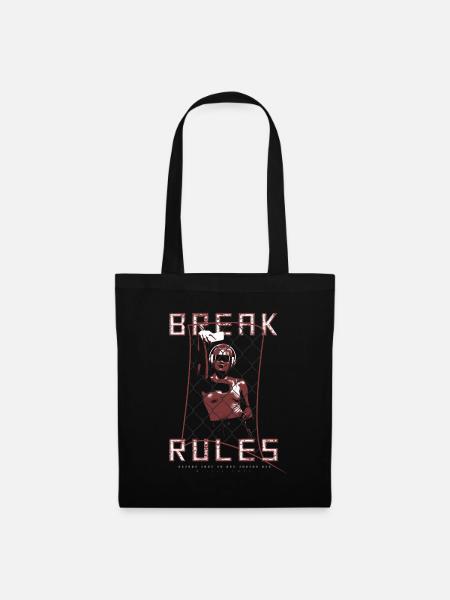 Berlin Break rules - Stoffbeutel - Schwarz