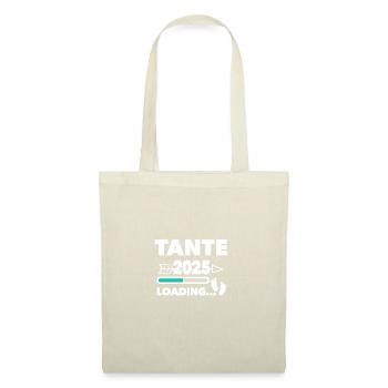 Tante 2025 Loading .... - Stoffbeutel - Natur - Vorne