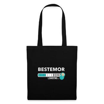 Bestemor 2025 - Sac en tissu - noir - Devant