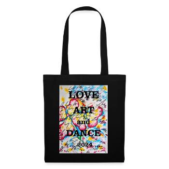 Demoiselle d’honneur - Sac en tissu - noir - Devant