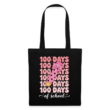 100 days of school celebration - Tote Bag - black - Front