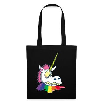 Severed head of a unicorn - Tote Bag - black - Front