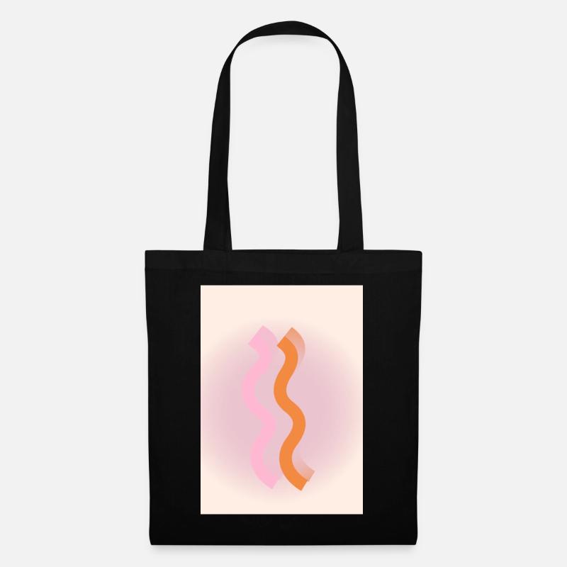 Lines - Tote Bag - black
