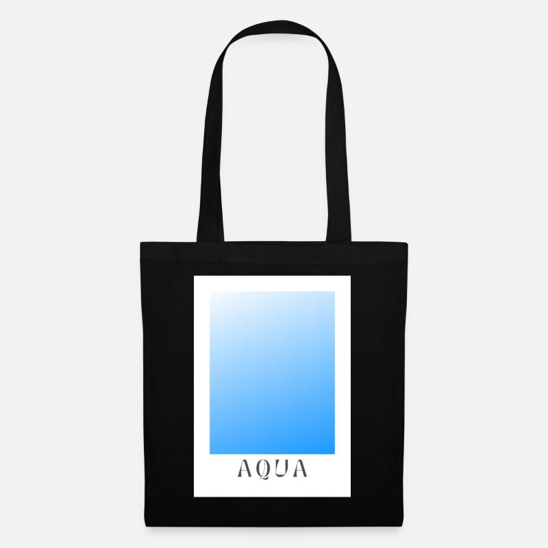 Aqua - Stoffbeutel - Schwarz