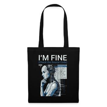 Check The Source Code - Tote Bag - black - Front