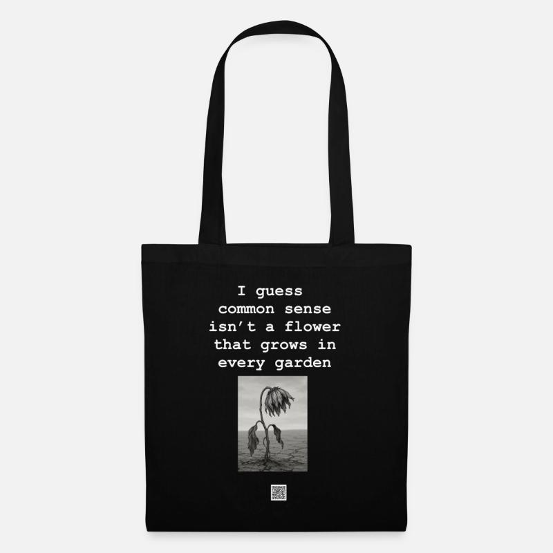 Common Sense - Tote Bag - black