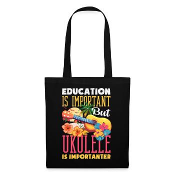 It Is A Good Day To Play Ukulele Hawaii Musician - Tote Bag - black - Front
