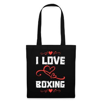 BOXING - Stoffbeutel - Schwarz - Vorne