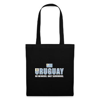 Uruguay No Winners Only Survivors Uruguay Rugby - Tote Bag - black - Front