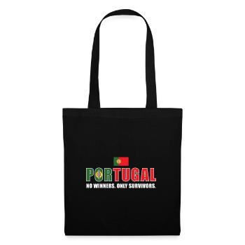 Portugal No Winners Only Survivors Portugal Rugby - Tote Bag - black - Front