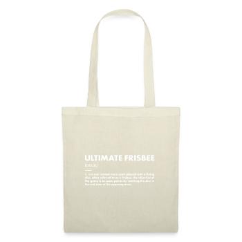 Sport Définition Ultimate Frisbee - Sac en tissu - nature - Devant