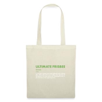 Sport Définition Ultimate Frisbee - Sac en tissu - nature - Devant