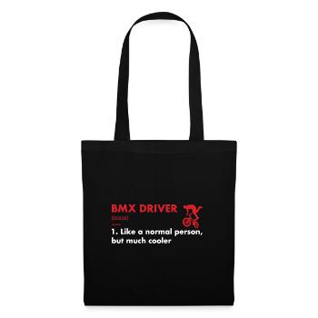 Sport Driver Definition BMX - Tote Bag - black - Front