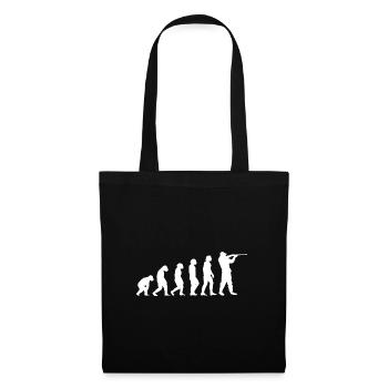 Chasseur d'oies Evolution Chasse à l'oie - Sac en tissu - noir - Devant