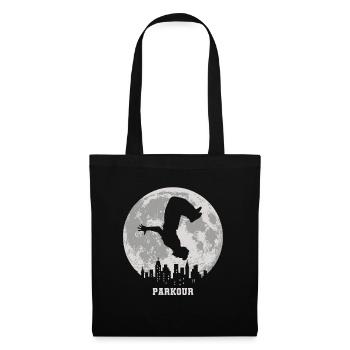 Parkour freerunning parkour runner gift idea - Tote Bag - black - Front