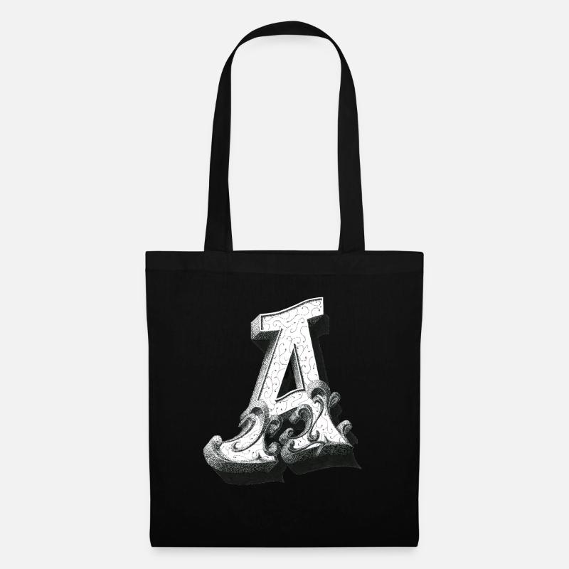 A - Stoffbeutel - Schwarz