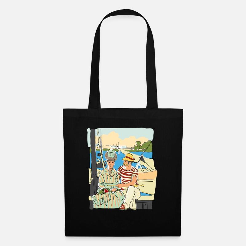 Sunset - Tote Bag - black