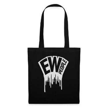 ew people citation drôle - Sac en tissu - noir - Devant
