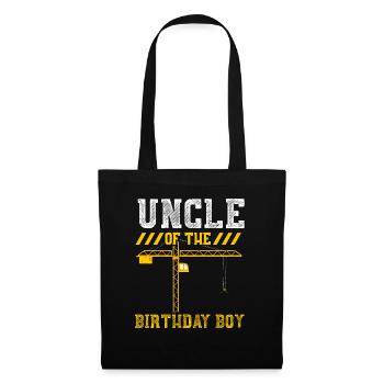 Uncle Of The Birthday Boy - Tote Bag - black - Front