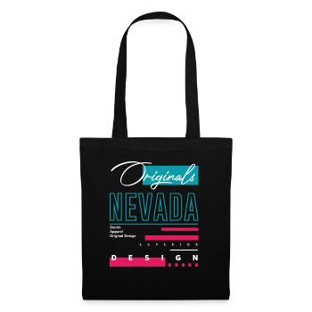 Nevada - Stoffbeutel - Schwarz - Vorne