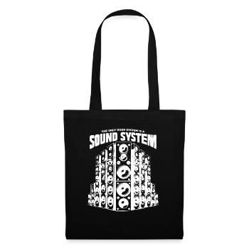 Le seul bon système est un système de sonorisation - Sac en tissu - noir - Devant