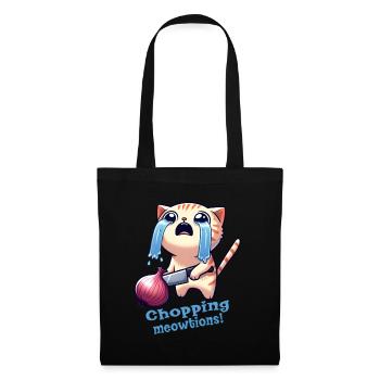 Onion Cat - Tote Bag - black - Front