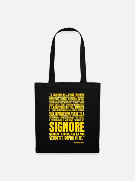 ezekiel 25 17 - Tote Bag - black