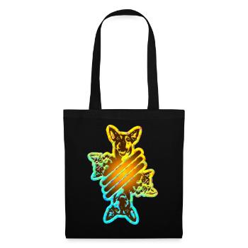 Amis - Sac en tissu - noir - Devant